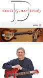 Mobile Screenshot of davisguitarworks.com